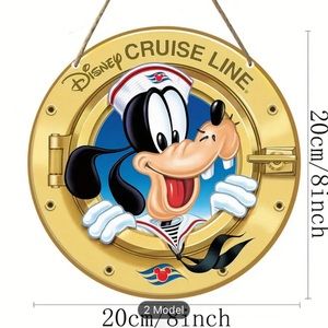 Disney cruise line goofy sign
